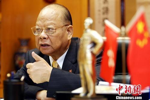 資料圖：曾憲梓先生。<a target='_blank' >中新社</a>記者 洪少葵 攝