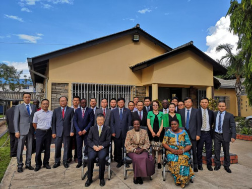 圖片來源：中國駐贊比亞大使館網(wǎng)站。