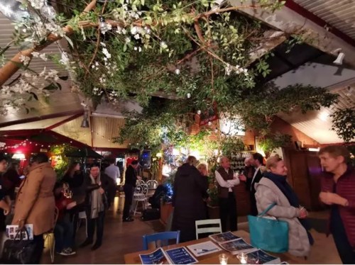 活動現(xiàn)場。(《歐洲時報》/潘越平 攝)