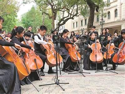 廣州青年交響樂(lè)團(tuán)的小樂(lè)手