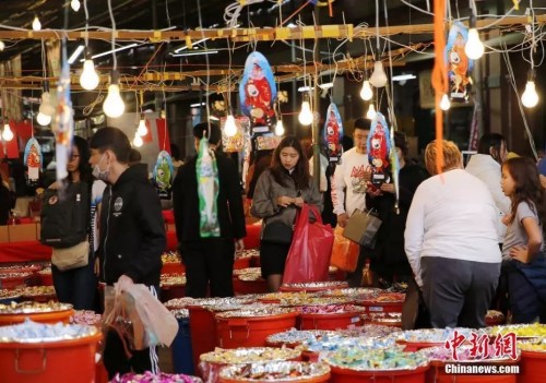 資料圖：年貨大街。