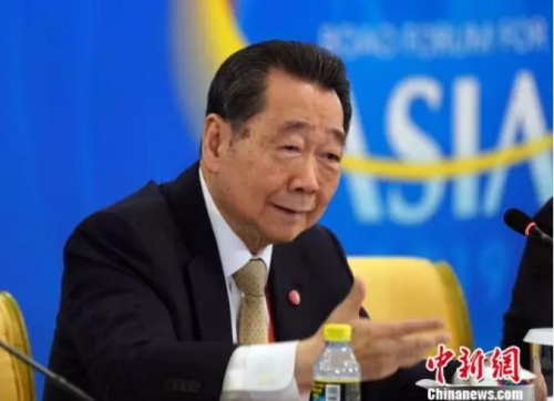 資料圖：泰國正大集團(tuán)資深董事長謝國民。毛建軍 攝