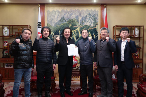 韓國光州華僑協(xié)會支援祖國抗擊疫情。（來源：中國駐光州總領(lǐng)館網(wǎng)站）