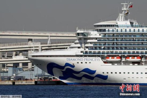 資料圖：日本“鉆石公主”號(hào)郵輪。