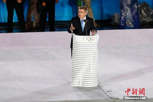 資料圖：國(guó)際奧委會(huì)主席巴赫。<a target='_blank'  >中新網(wǎng)</a>記者 富田 攝