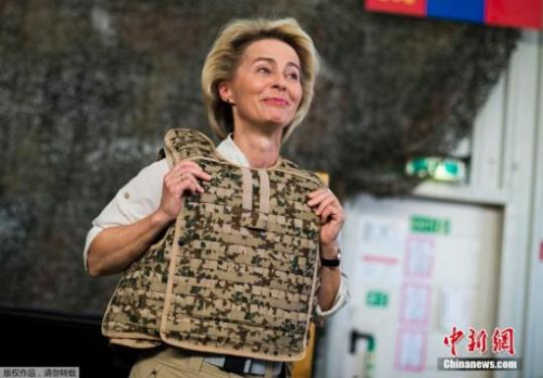 資料圖：歐盟委員會主席馮德萊恩。