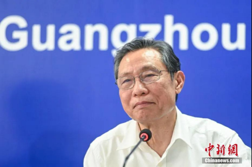 中國工程院院士鐘南山。<a target='_blank' >中新社</a>記者 陳驥旻 攝