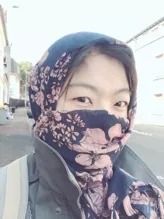 自制“口罩”。(作者供圖)