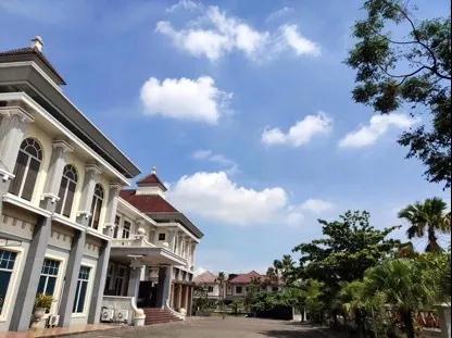 印尼泗水新中三語(yǔ)學(xué)校。(受訪者供圖)