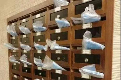 意大利華人送給鄰居的口罩。(圖片來源：《新歐洲僑報》)