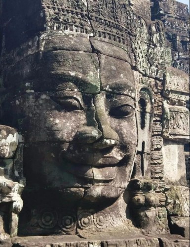 　柬埔寨景點(diǎn)吳哥窟。受訪者供圖