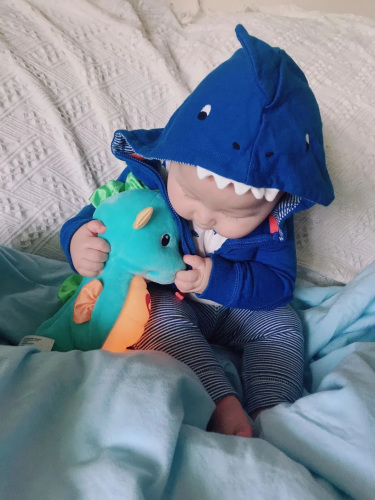 小雨的兒子“能能”。（受訪者供圖）