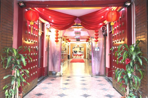 阿中福清會館迎賓長廊。（阿根廷華人網(wǎng)）