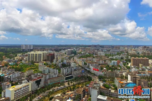 紫貝新姿，魅力文昌。黃鎮(zhèn) 攝