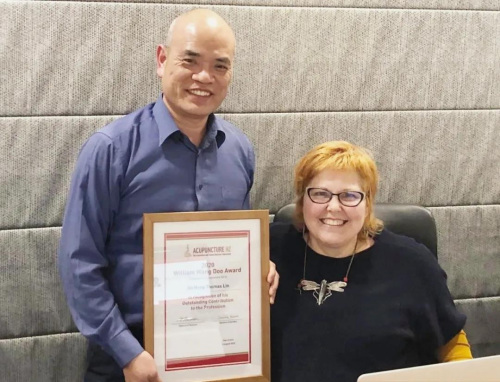 新西蘭中醫(yī)界的最高榮譽(yù)獎(jiǎng)第一次授予華人中醫(yī)師。