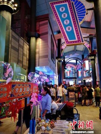 天津社會山國民夜市啟幕南站片區(qū)又添新夜景