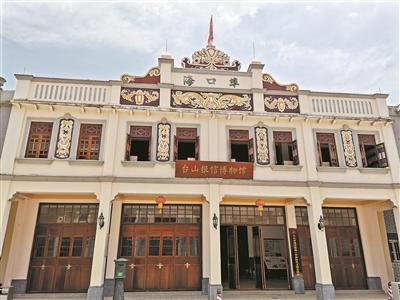 海口埠銀信博物館有許多華僑歷史記憶。