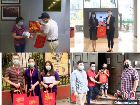 旅菲僑胞、中企和媒體人員以及留學生表示，將在使館指導下繼續(xù)做好自身防控，堅定信心，團結(jié)互助，共迎抗疫勝利?！≈袊v菲律賓使館供圖 攝