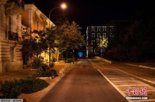 資料圖：疫情下的希臘。