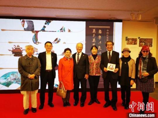 中日嘉賓參加現(xiàn)場開幕式 廣東省文旅廳 供圖