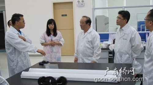 考察惠州市元暉光電股份有限公司