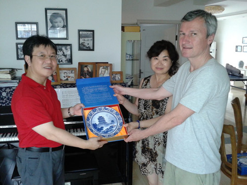 會見孟海鷗女士