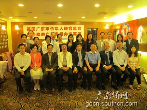 蔡偉生副主任(前排左四)拜訪