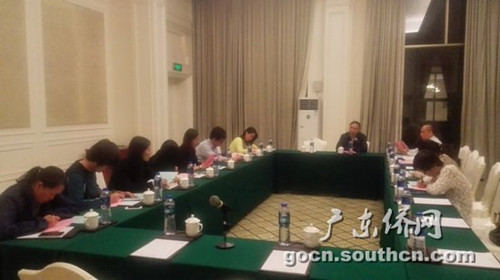 中國(guó)僑網(wǎng)廣東省僑辦林琳副主任與中央媒體記者們座談交流