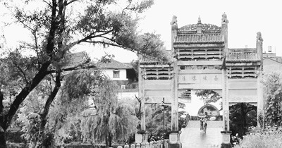 中國僑網(wǎng)和順僑鄉(xiāng)一角。(王堯 攝)