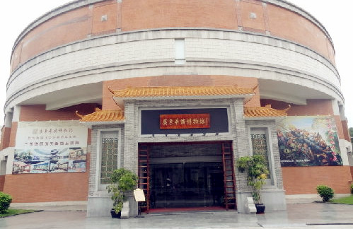 廣東華僑博物館外景。