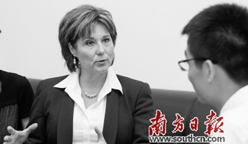 加拿大不列顛哥倫比亞省省長簡蕙芝接受采訪(羅斌豪