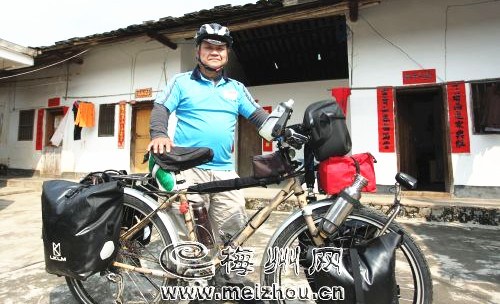 羅潤祥就是靠這套裝備騎行回大埔的(林翔