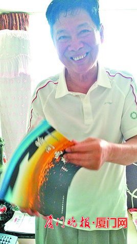 林火榮和他的《瞬間畫(huà)卷》。