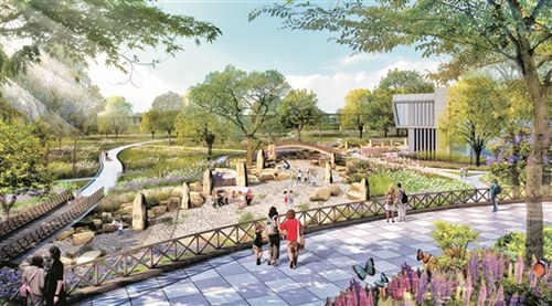 公園部分景觀效果圖