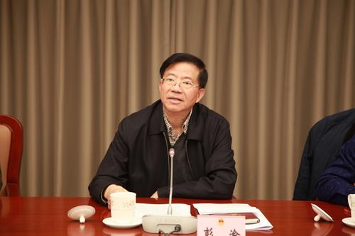 中國僑網(wǎng)四川省人大常委會副主任彭渝講話