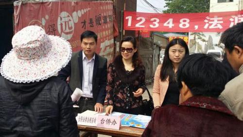 中國僑網(wǎng)宣傳現(xiàn)場。