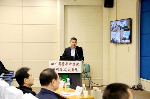 中國(guó)僑網(wǎng)四川省委統(tǒng)戰(zhàn)部副部長(zhǎng)、省僑務(wù)辦主任文甦致辭