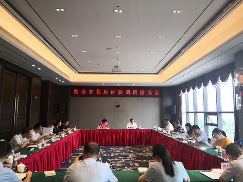 中國僑網(wǎng)調(diào)研座談會現(xiàn)場(圖片來源:湖南省僑聯(lián)網(wǎng)站)