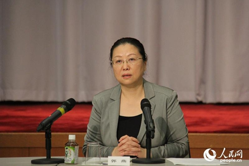 郭燕公使致辭。(賈文婷