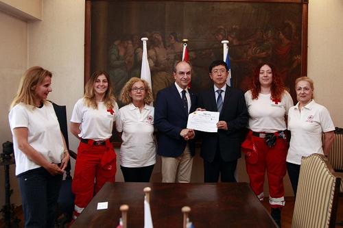 中國(guó)僑網(wǎng)圖片來源:中國(guó)駐希臘大使館網(wǎng)站