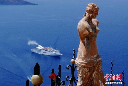 中國(guó)僑網(wǎng)資料圖:希臘風(fēng)光。中新社發(fā) 陳文 攝