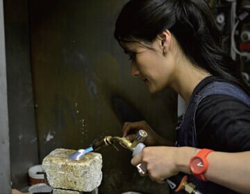 中國僑網(wǎng)劉楠楠工作照。(法國《歐洲時報》英國版/受訪者提供)