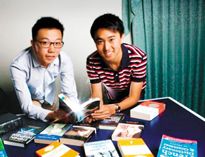 中國僑網(wǎng)顏銳晨和言勇新互勵共進