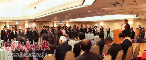 中國僑網(wǎng)新年會現(xiàn)場