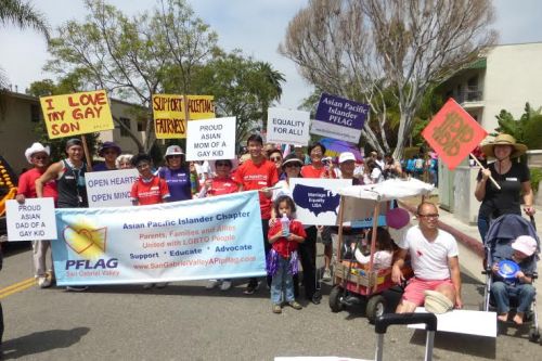 中國(guó)僑網(wǎng)近期“亞太同志驕傲協(xié)會(huì)”活動(dòng)。(美國(guó)《僑報(bào)》/丁勇提供)