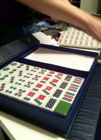 留學(xué)生找麻將館抱團(tuán)取暖。(讀者提供)