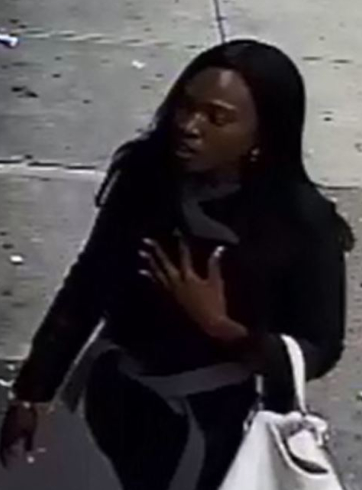 該非洲裔女子涉全市范圍內(nèi)的14起美甲店內(nèi)盜竊案。(警方提供)