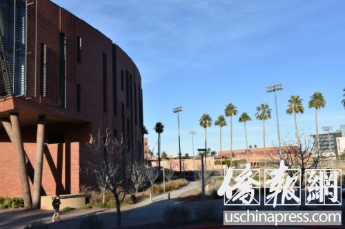 亞利桑那州立大學(xué)校景。(美國《僑報(bào)》/聶達(dá)