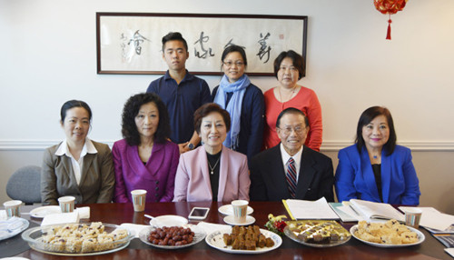 紐約華人家長會于16日舉辦“教育專題研討會”。(記者俞姝含/攝影)