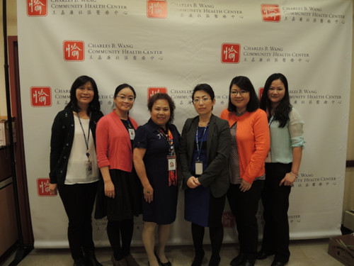 “健康就是美:關(guān)注乳房健康”活動呼吁女性定期檢查。(美國《世界日報》/高夢梓